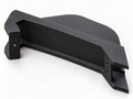 Hyundai i20 N-Line diffuser fin v2, front view — digital visualization