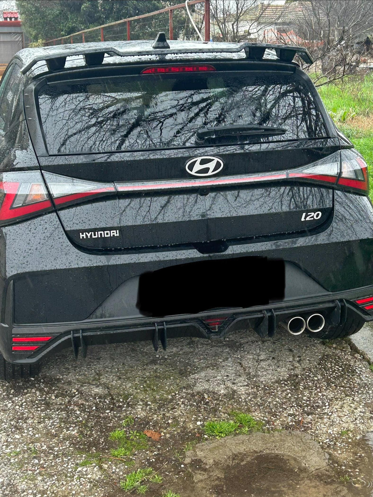 Hyundai i20 N-Line - Rear Diffuser Fins 5