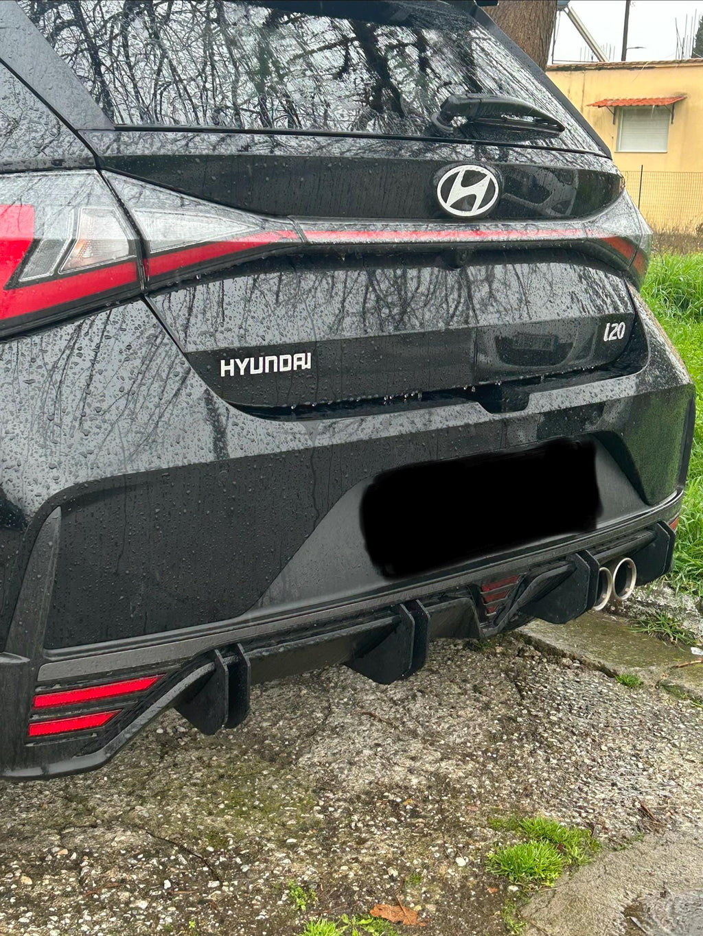 Hyundai i20 N-Line - Rear Diffuser Fins 4